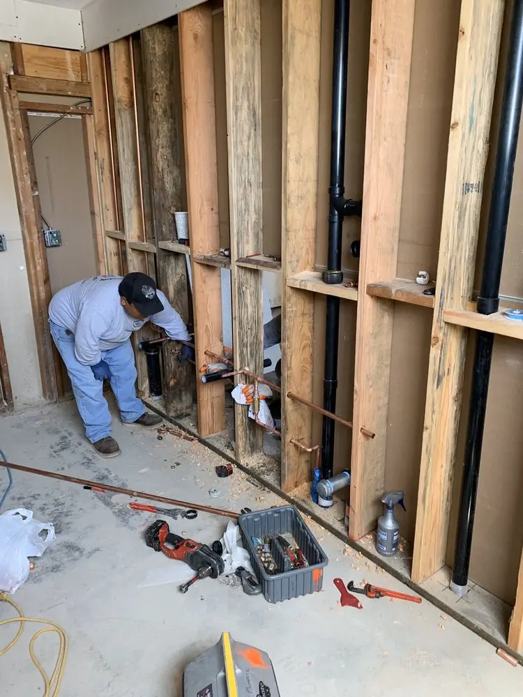 Commercial rough-in plumbing for Gas Line Repair in Winter Gardens